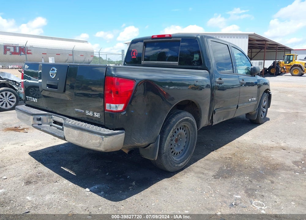 2008 NISSAN TITAN LE/SE/XE VIN: 1N6BA07D98N350219