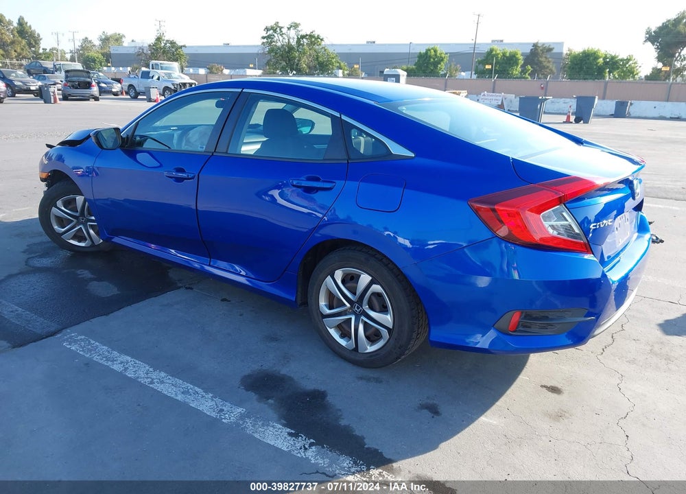 2016 HONDA CIVIC LX VIN: 19XFC2F57GE233326
