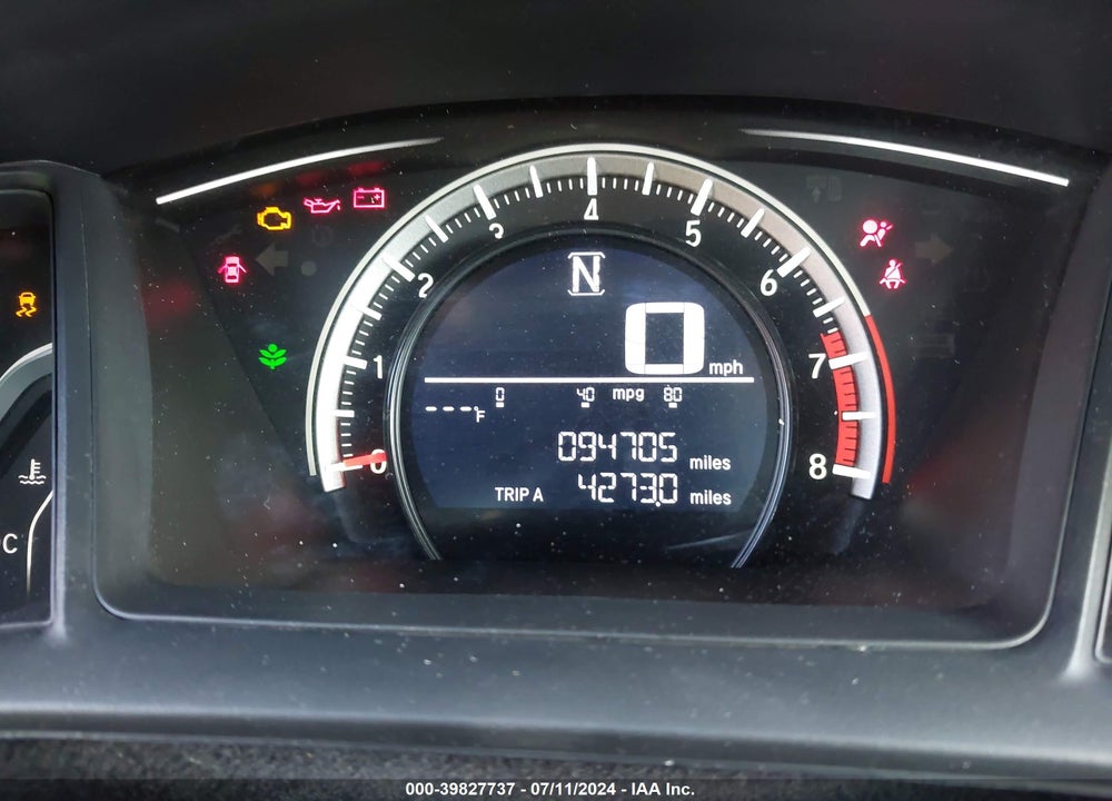 2016 HONDA CIVIC LX VIN: 19XFC2F57GE233326