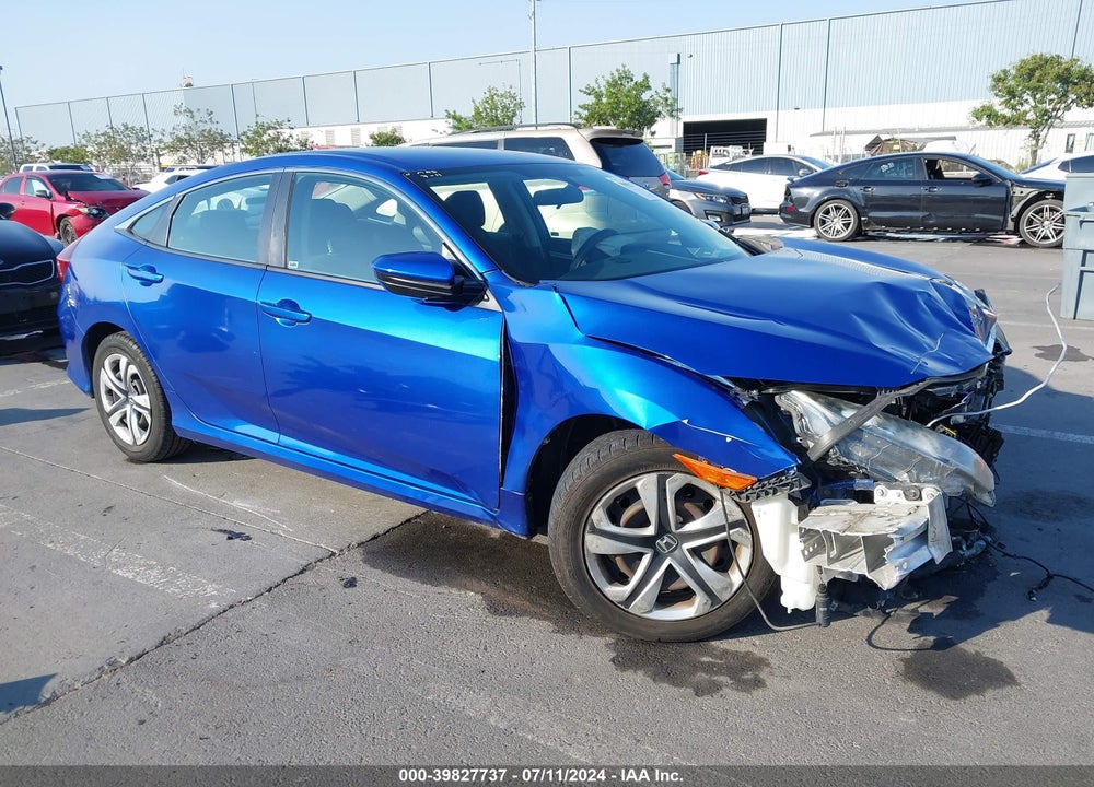 2016 HONDA CIVIC LX VIN: 19XFC2F57GE233326
