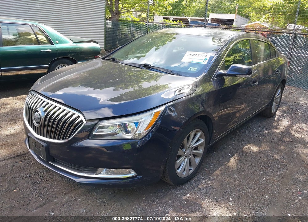 2016 BUICK LACROSSE LEATHER VIN: 1G4GB5G39GF227034