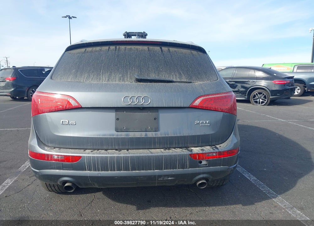 2012 AUDI Q5 2.0T PREMIUM VIN: WA1LFAFP2CA083820
