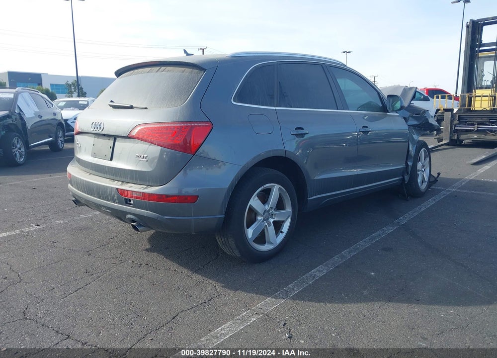 2012 AUDI Q5 2.0T PREMIUM VIN: WA1LFAFP2CA083820