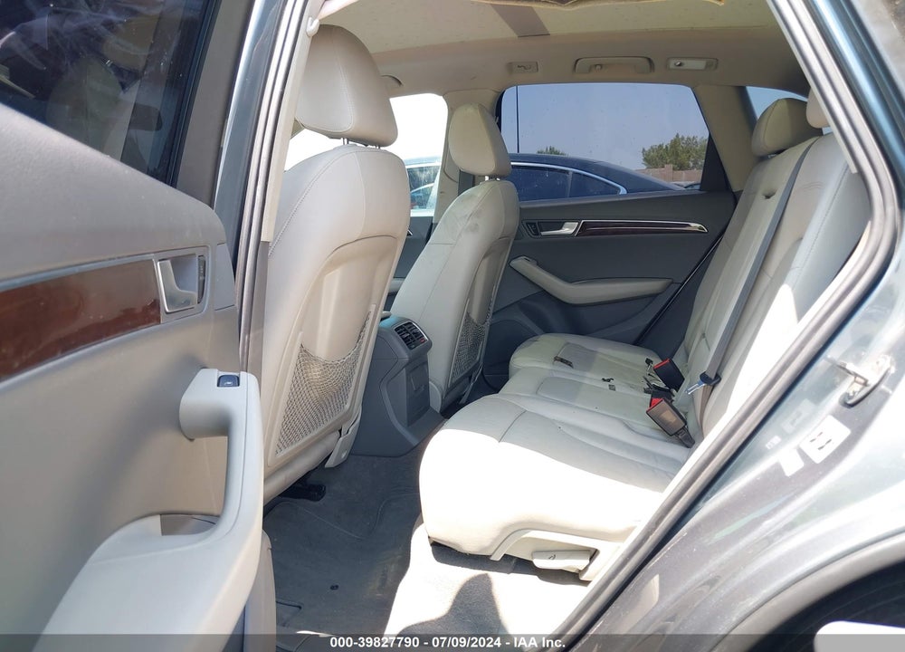 2012 AUDI Q5 2.0T PREMIUM VIN: WA1LFAFP2CA083820
