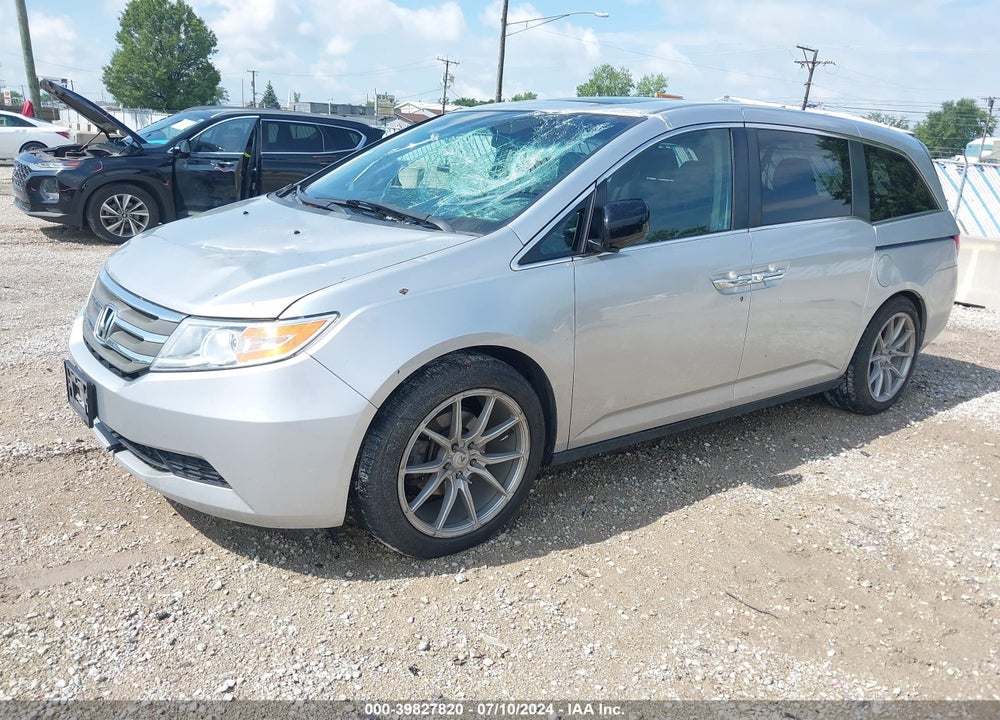 2012 HONDA ODYSSEY EX-L VIN: 5FNRL5H69CB057985