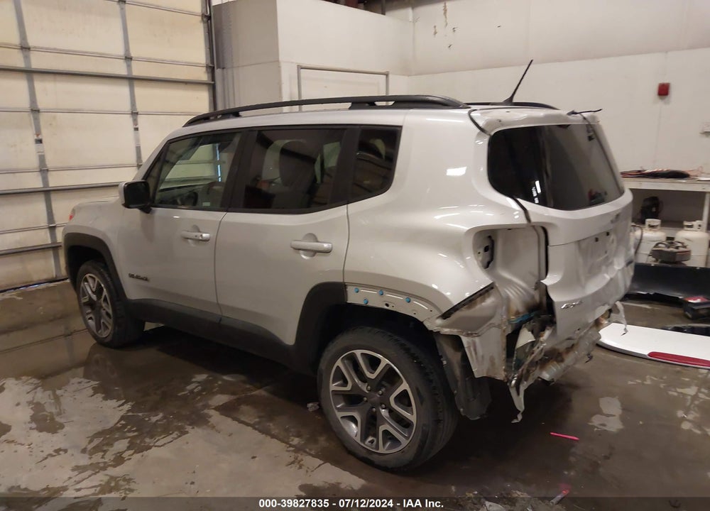 2017 JEEP RENEGADE LATITUDE 4X4 VIN: ZACCJBBB3HPF57527