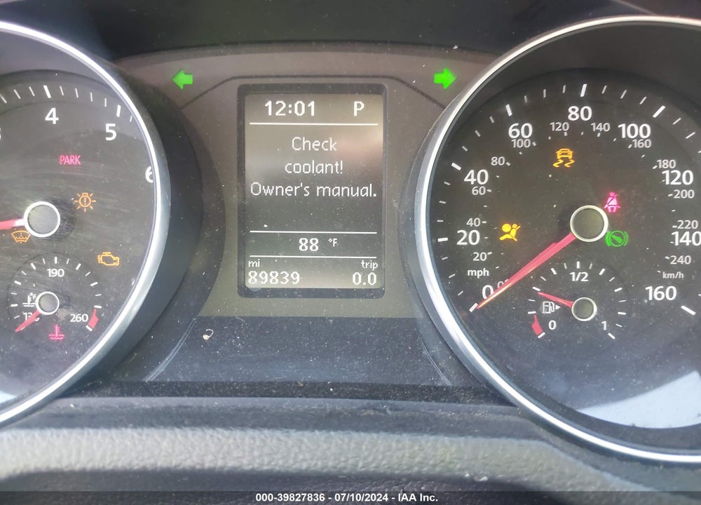2016 VOLKSWAGEN PASSAT 1.8T S VIN: 1VWAT7A33GC060566