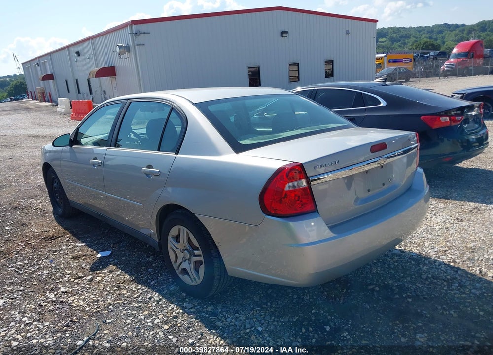 2007 CHEVROLET MALIBU LS VIN: 1G1ZS57N27F209840
