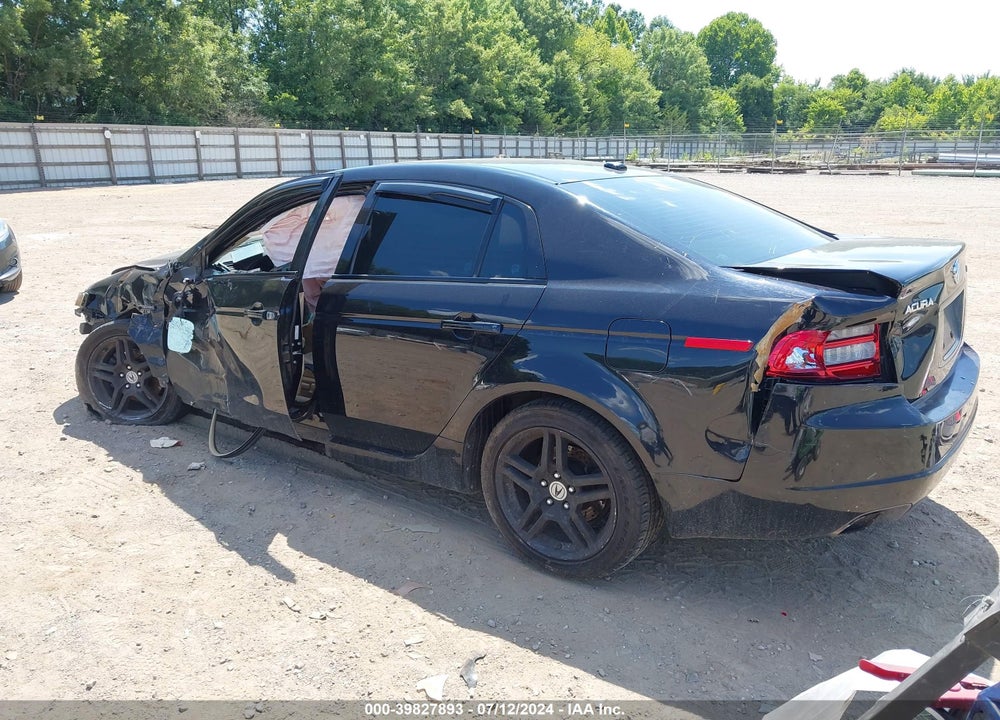 2008 ACURA TL 3.2 VIN: 19UUA66238A009616