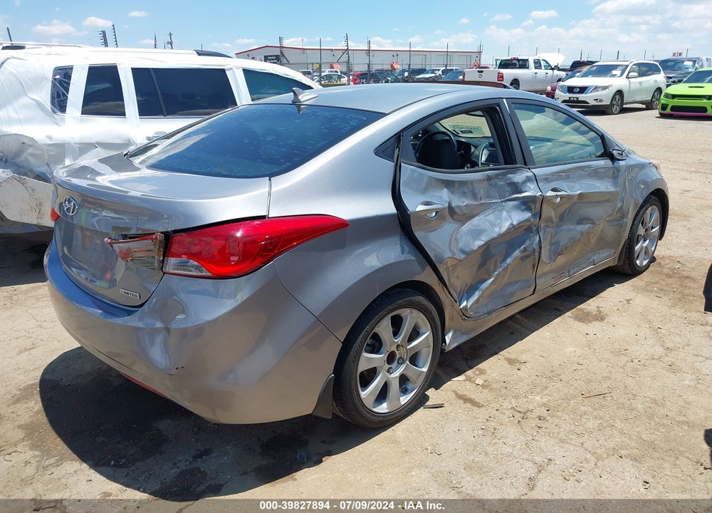 2013 HYUNDAI ELANTRA LIMITED VIN: KMHDH4AE3DU945336