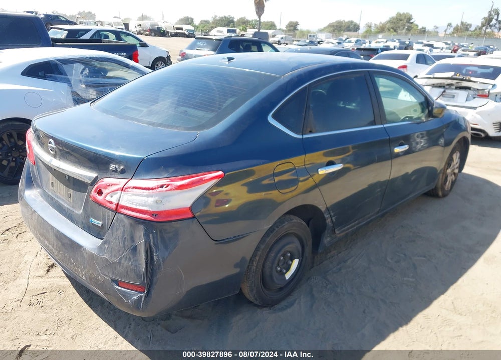 2014 NISSAN SENTRA SV VIN: 3N1AB7AP7EL661945