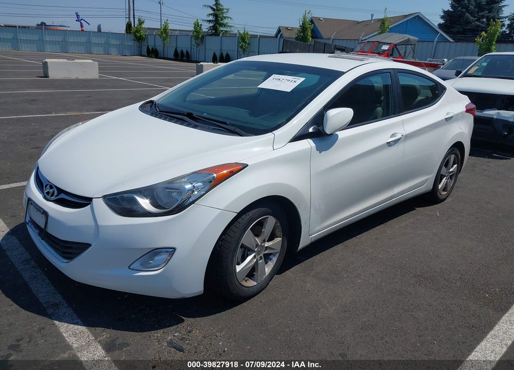 2013 HYUNDAI ELANTRA GLS VIN: 5NPDH4AE3DH409033