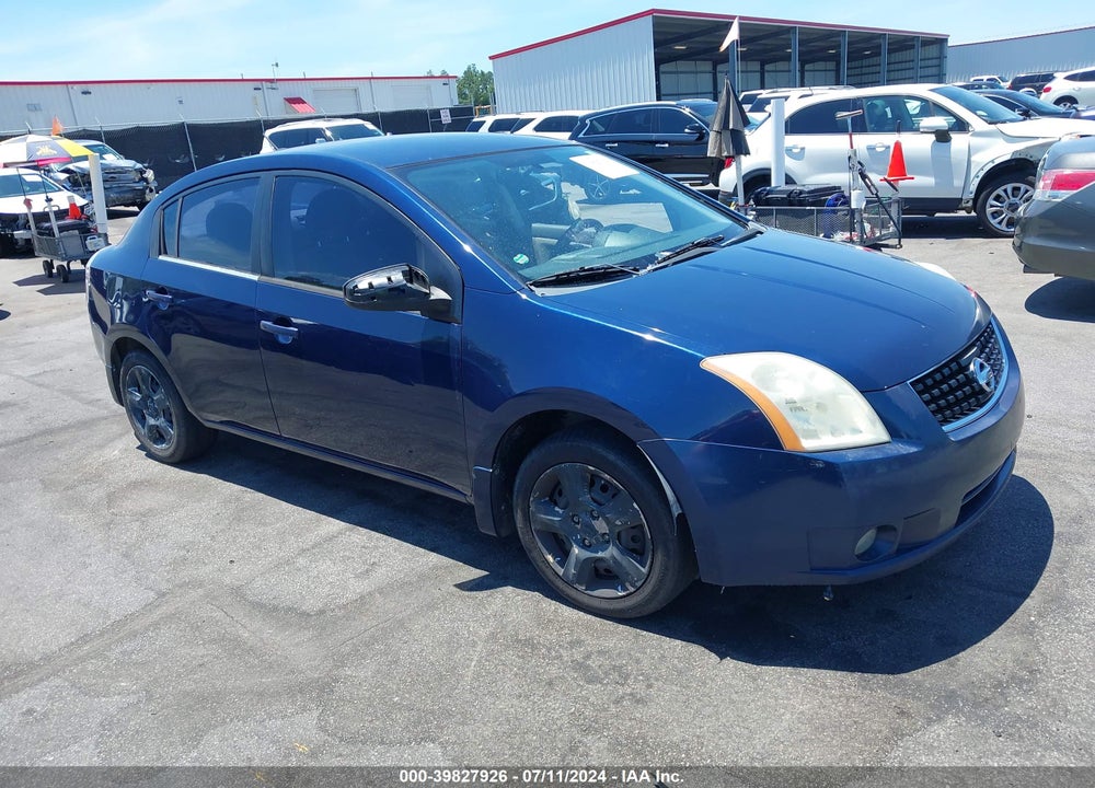2008 NISSAN SENTRA 2.0 S VIN: 3N1AB61E58L692995