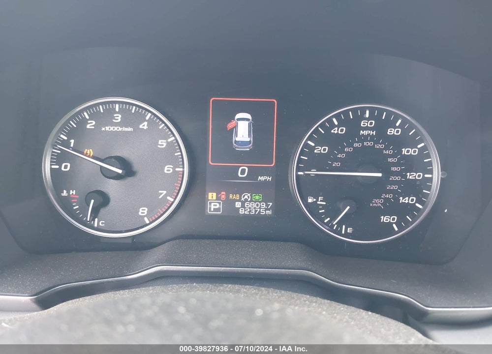 2020 SUBARU OUTBACK VIN: 4S4BTANC8L3238282