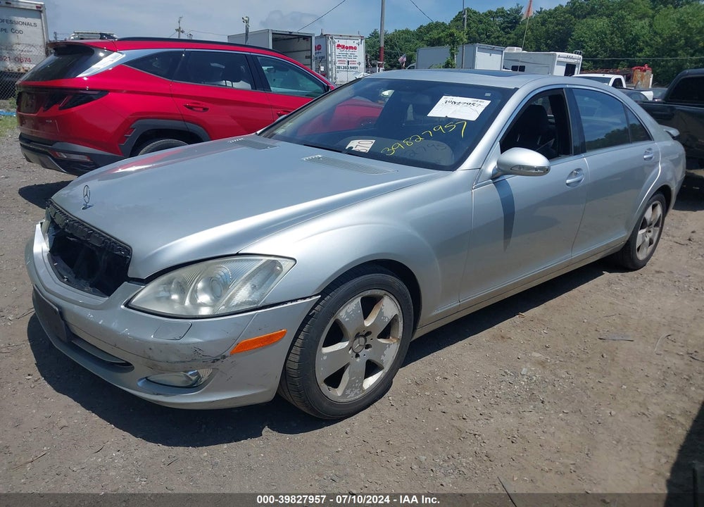 2007 MERCEDES-BENZ S 550 VIN: WDDNG71X47A029663