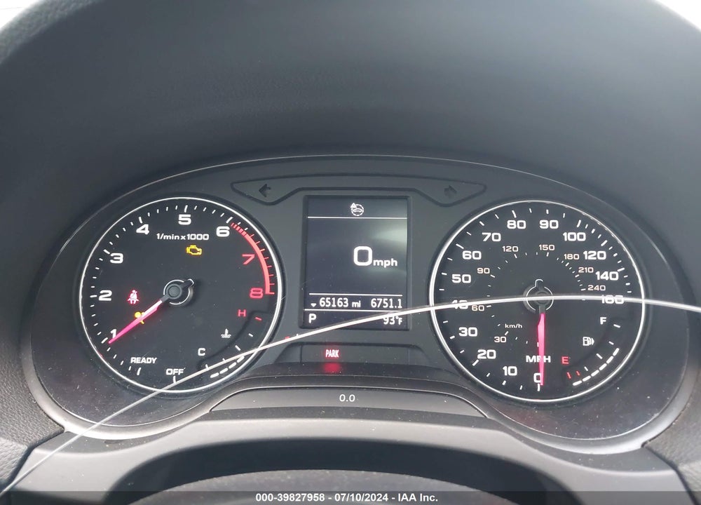 2018 AUDI A3 2.0T PREMIUM VIN: WAUAUGFF9J1010323