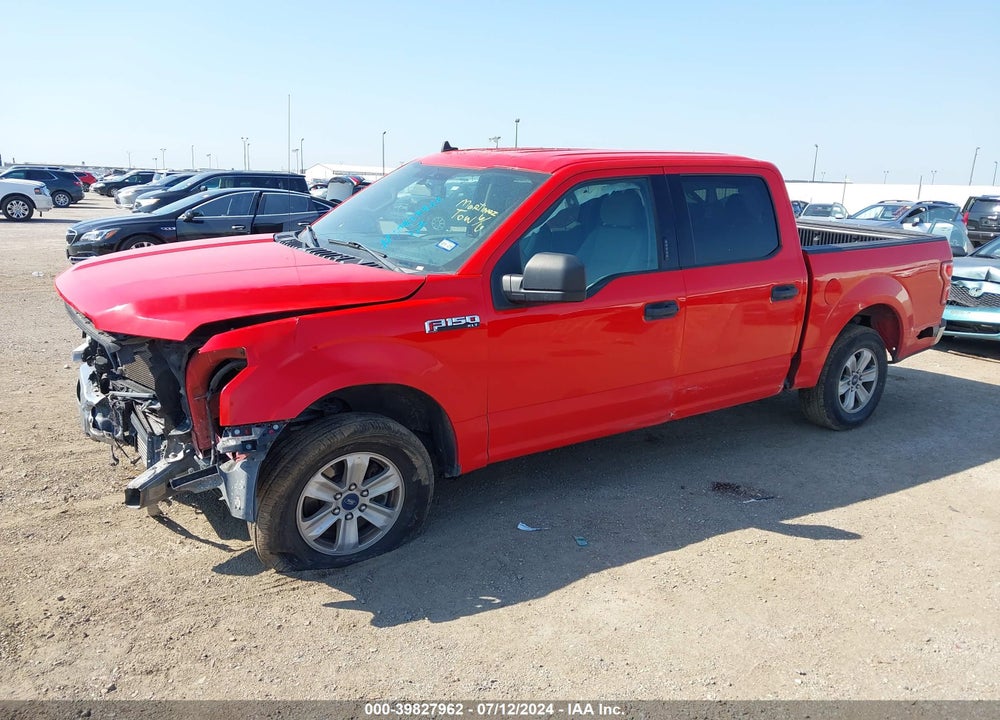2020 FORD F-150 XLT VIN: 1FTEW1C47LKD77782