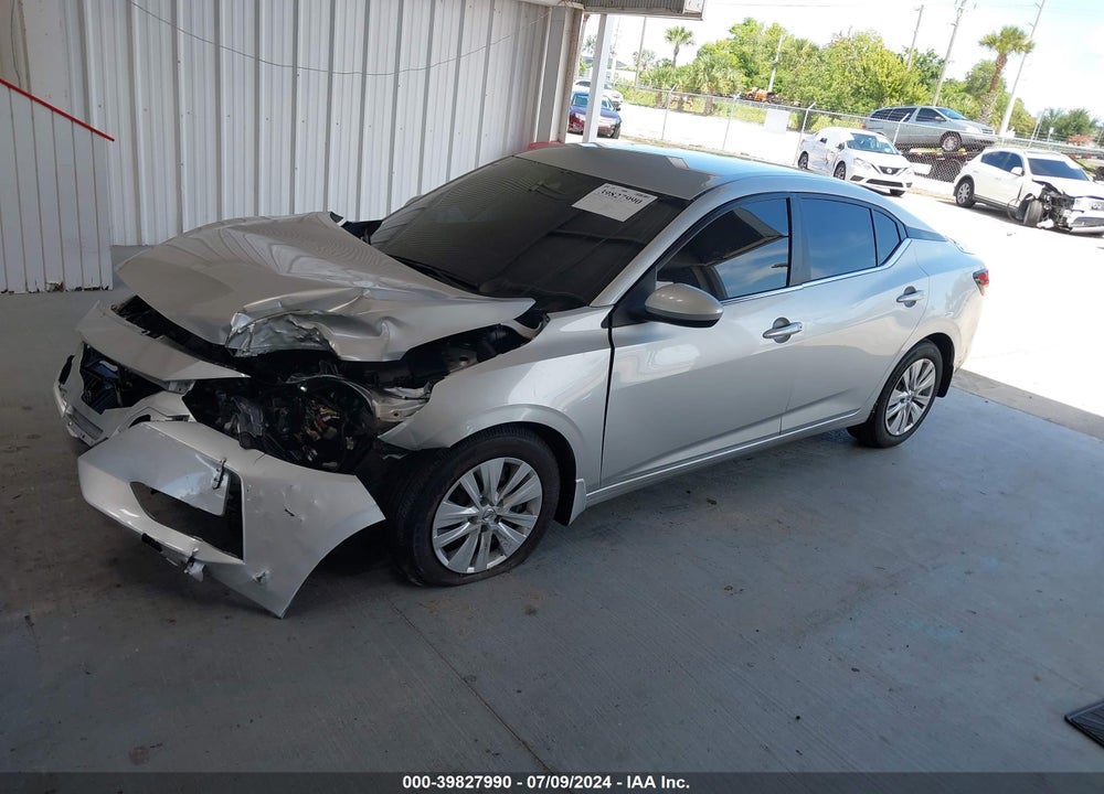 2023 NISSAN SENTRA S XTRONIC CVT VIN: 3N1AB8BV5PY274061
