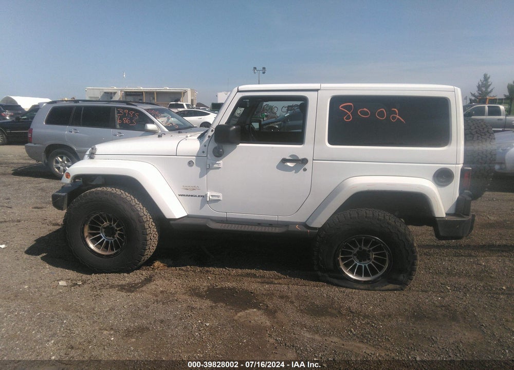 2015 JEEP WRANGLER SAHARA VIN: 1C4AJWBGXFL742833