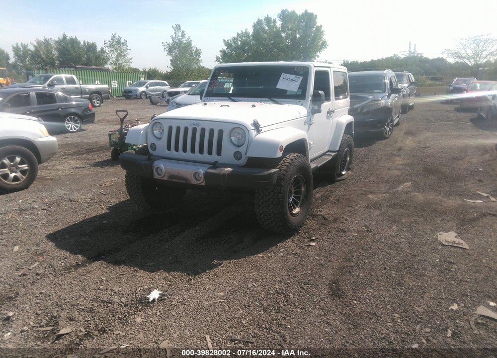 2015 JEEP WRANGLER SAHARA VIN: 1C4AJWBGXFL742833