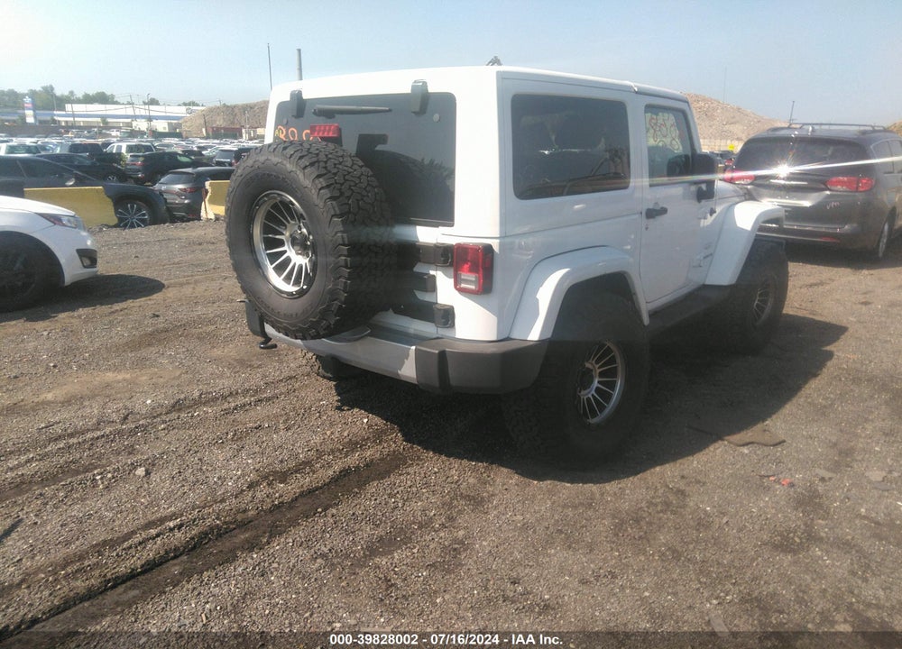 2015 JEEP WRANGLER SAHARA VIN: 1C4AJWBGXFL742833