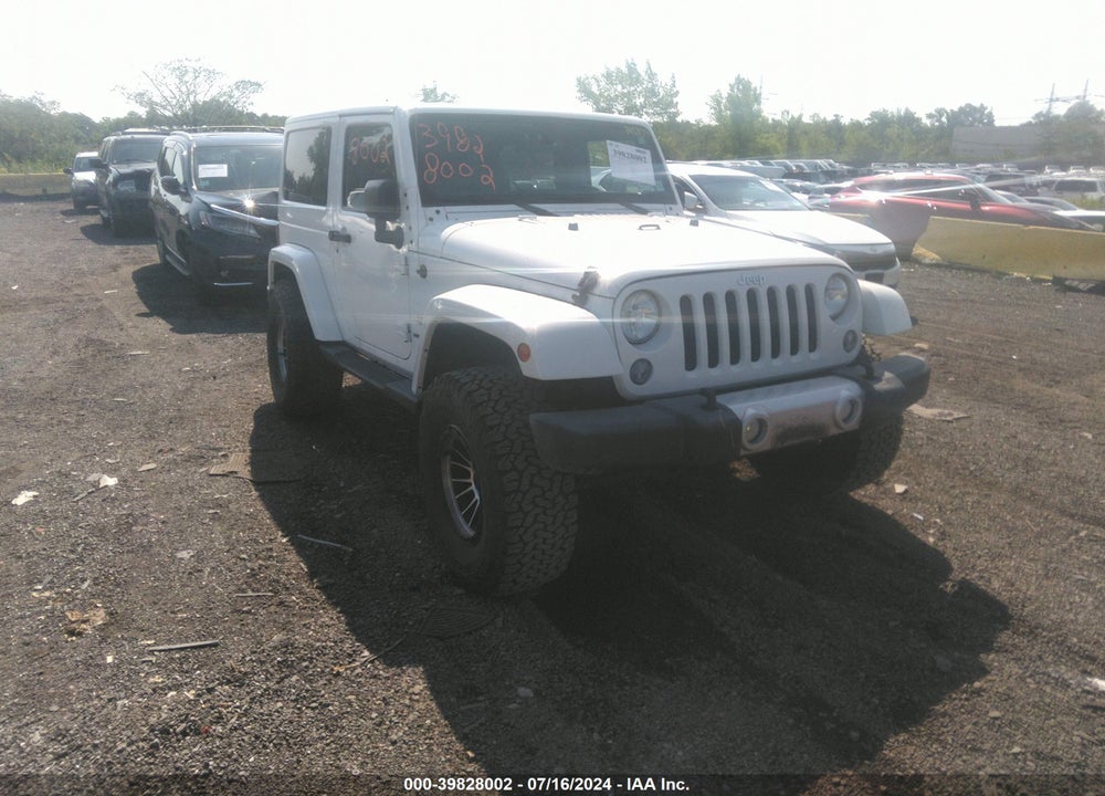 2015 JEEP WRANGLER SAHARA VIN: 1C4AJWBGXFL742833