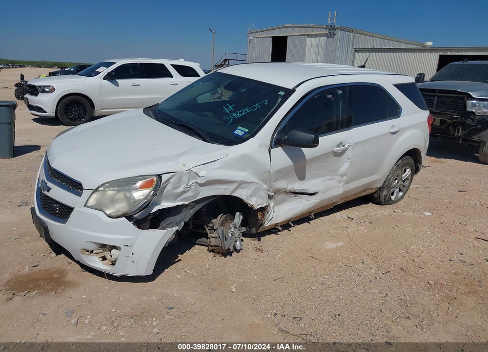 2013 CHEVROLET EQUINOX LS VIN: 1GNALBEKXDZ110340