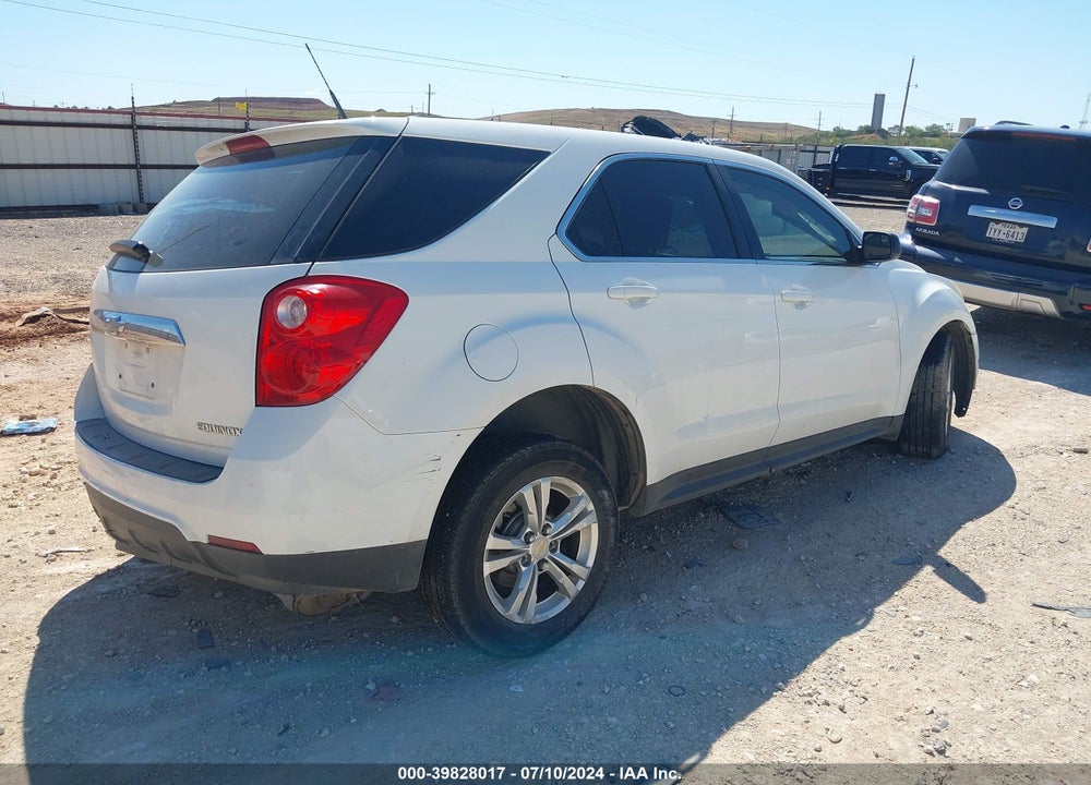 2013 CHEVROLET EQUINOX LS VIN: 1GNALBEKXDZ110340