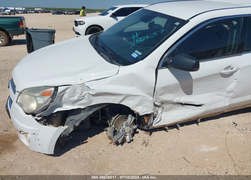 2013 CHEVROLET EQUINOX LS VIN: 1GNALBEKXDZ110340