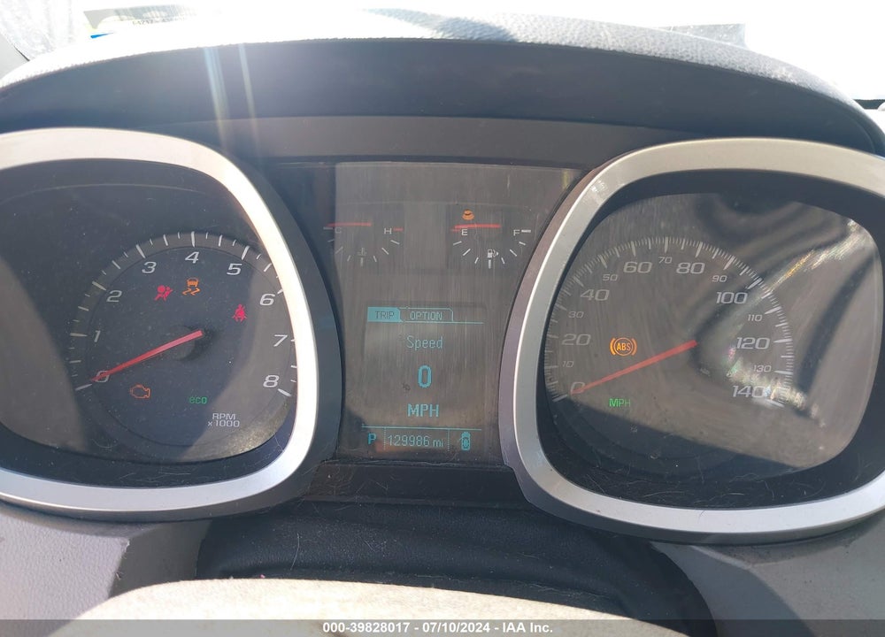 2013 CHEVROLET EQUINOX LS VIN: 1GNALBEKXDZ110340