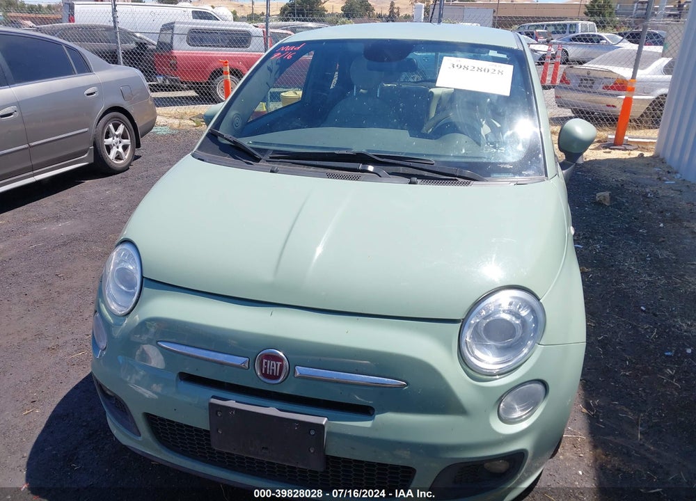 2015 FIAT 500 SPORT VIN: 3C3CFFBR9FT509031