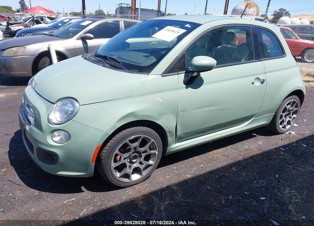 2015 FIAT 500 SPORT VIN: 3C3CFFBR9FT509031