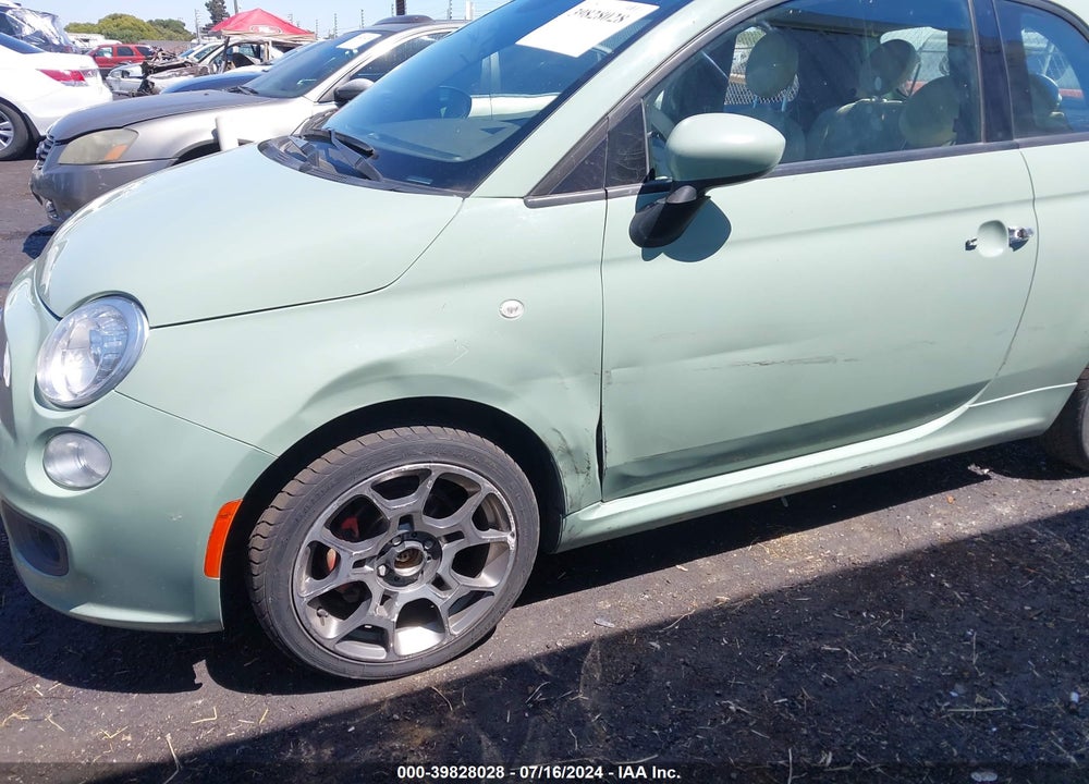 2015 FIAT 500 SPORT VIN: 3C3CFFBR9FT509031