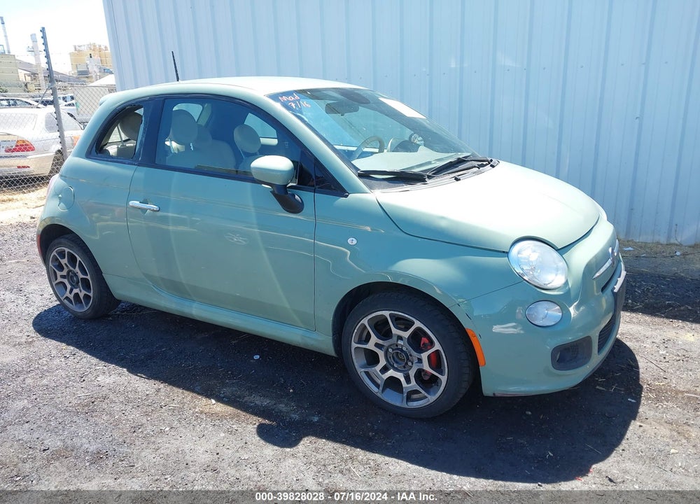 2015 FIAT 500 SPORT VIN: 3C3CFFBR9FT509031