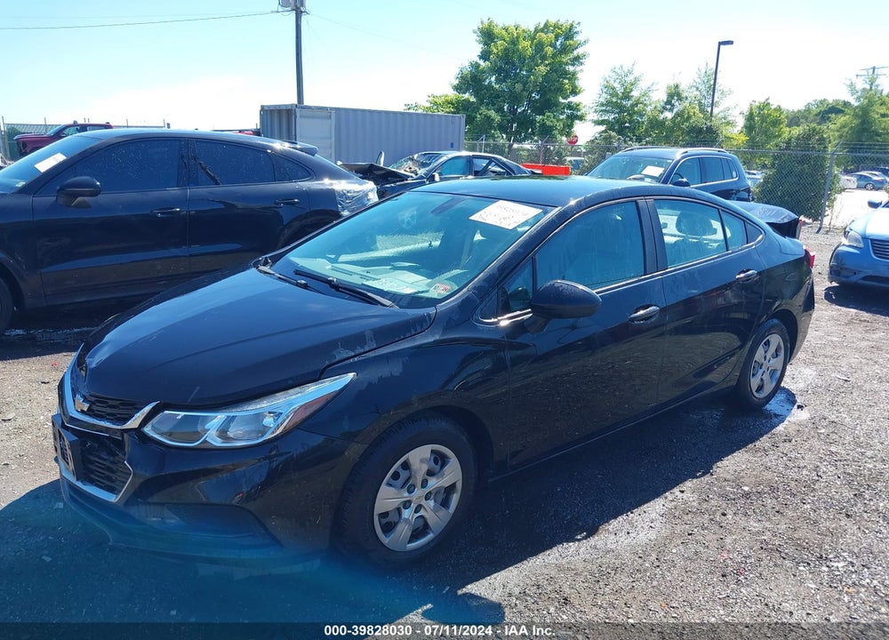 2017 CHEVROLET CRUZE LS AUTO VIN: 1G1BC5SM9H7169393