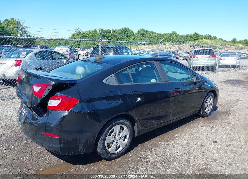 2017 CHEVROLET CRUZE LS AUTO VIN: 1G1BC5SM9H7169393