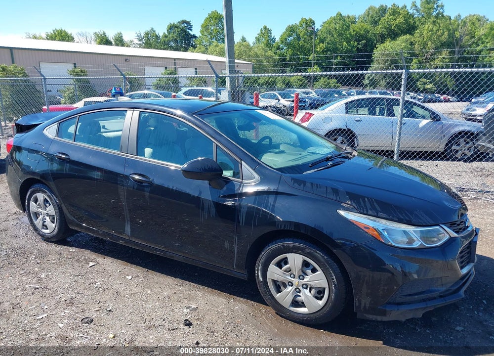 2017 CHEVROLET CRUZE LS AUTO VIN: 1G1BC5SM9H7169393