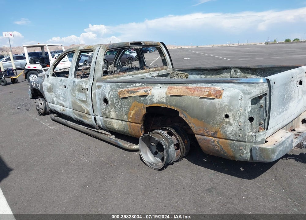 2006 DODGE RAM 3500 LARAMIE VIN: 3D7MX48C96G144577