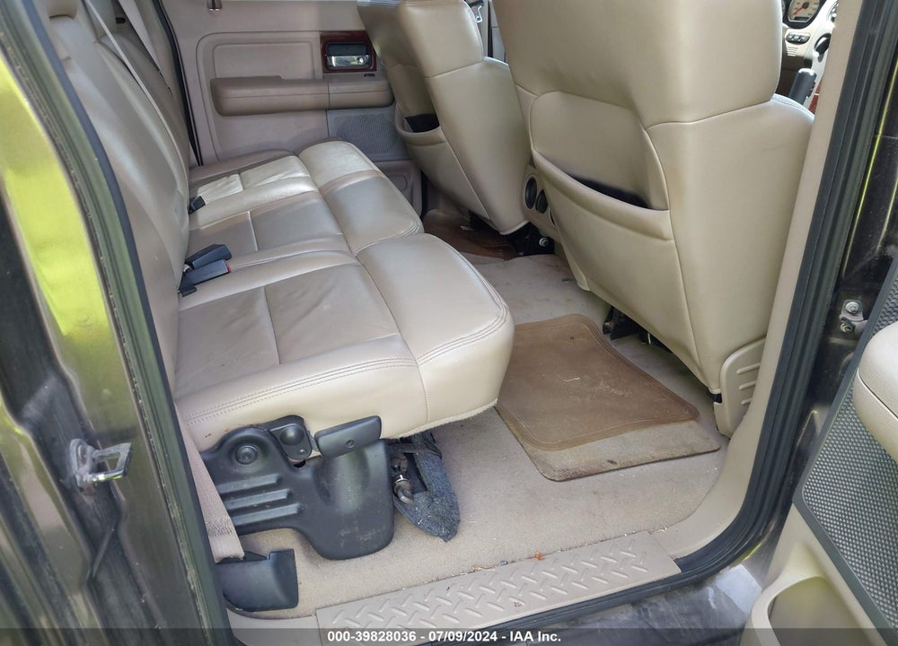2008 FORD F-150 LARIAT VIN: 1FTPW14V28FB61581