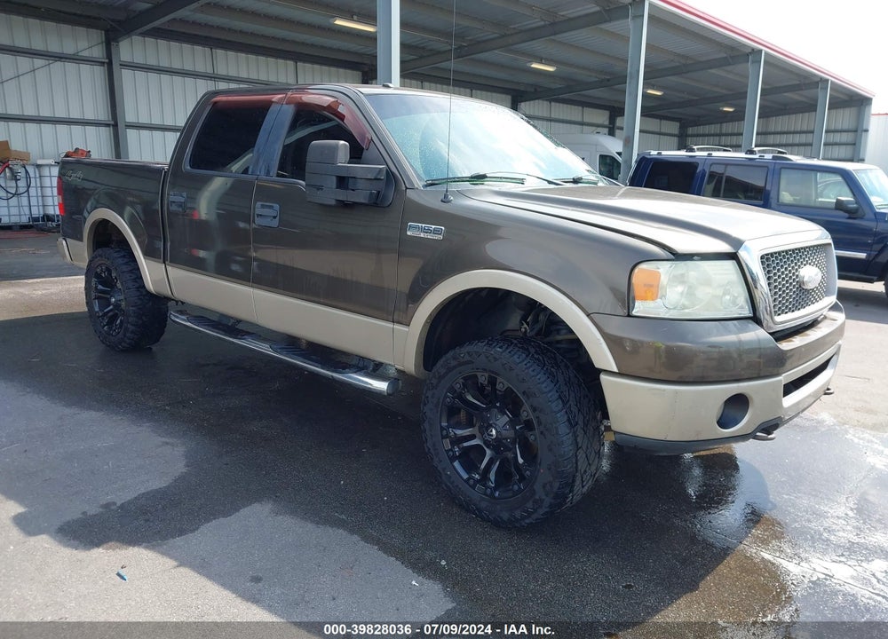 2008 FORD F-150 LARIAT VIN: 1FTPW14V28FB61581