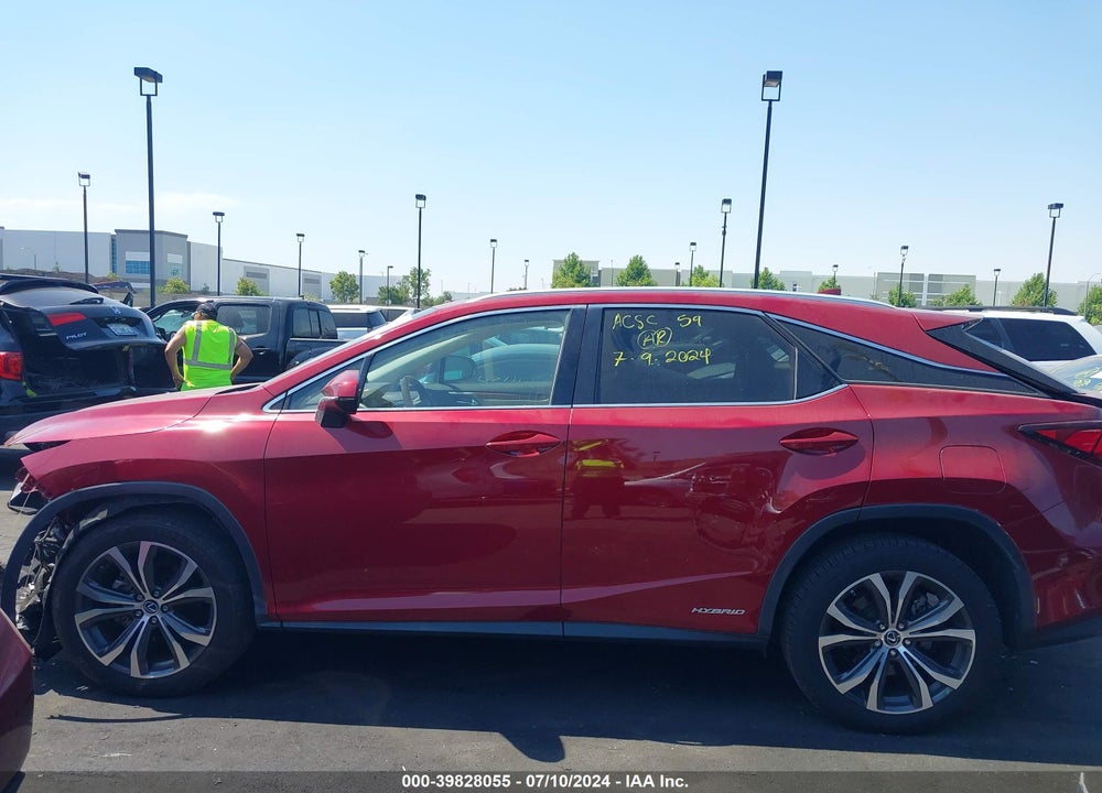 2019 LEXUS RX 450H VIN: 2T2BGMCA7KC030312