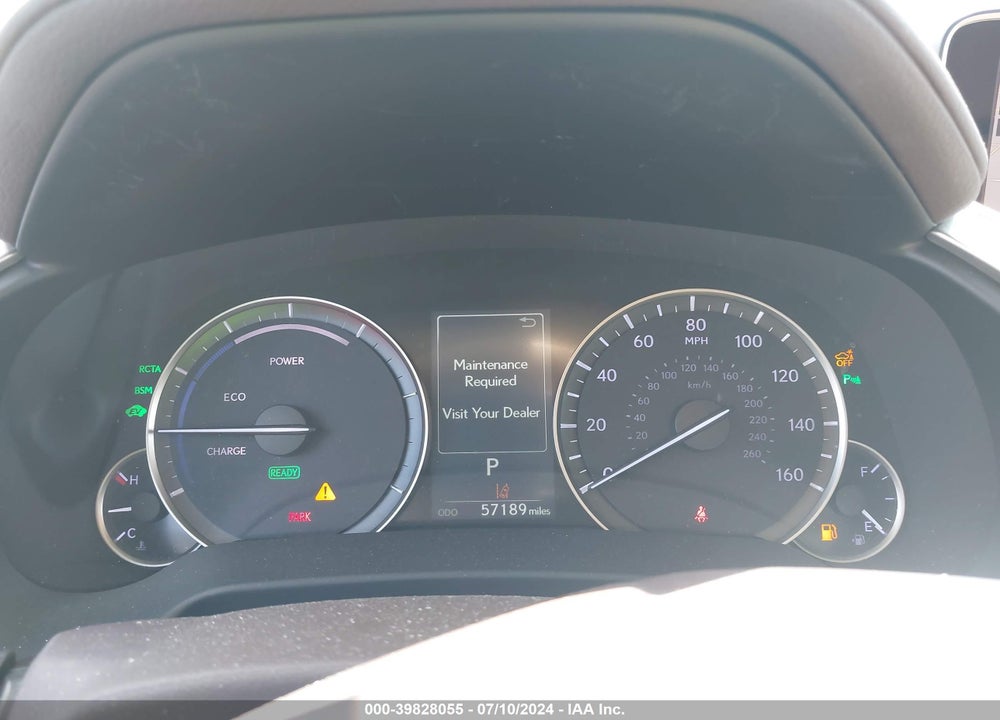 2019 LEXUS RX 450H VIN: 2T2BGMCA7KC030312