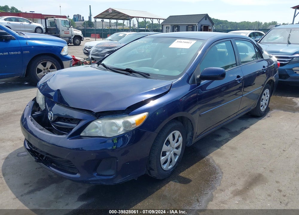 2011 TOYOTA COROLLA LE VIN: 2T1BU4EEXBC654909