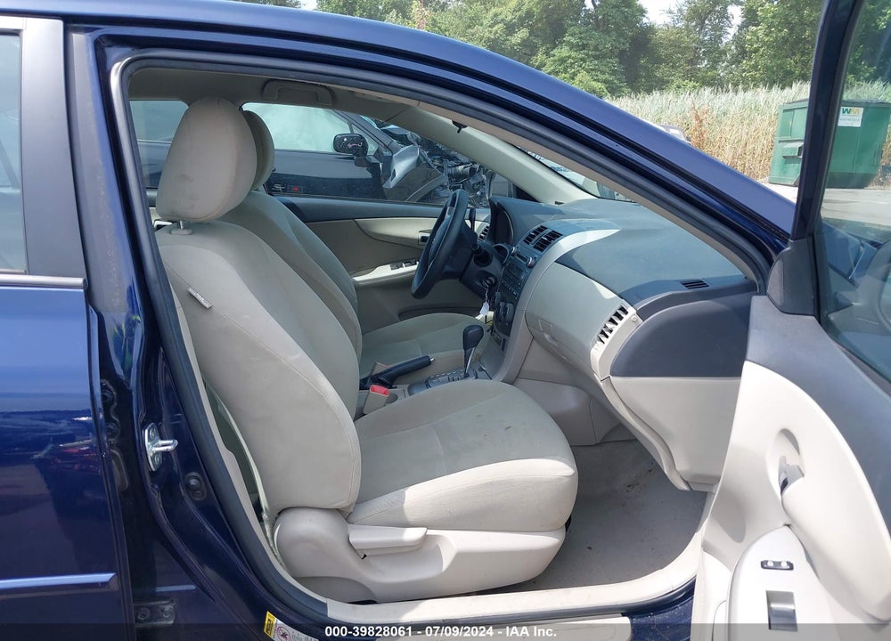 2011 TOYOTA COROLLA LE VIN: 2T1BU4EEXBC654909