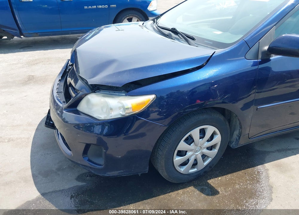 2011 TOYOTA COROLLA LE VIN: 2T1BU4EEXBC654909