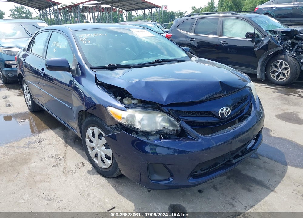 2011 TOYOTA COROLLA LE VIN: 2T1BU4EEXBC654909