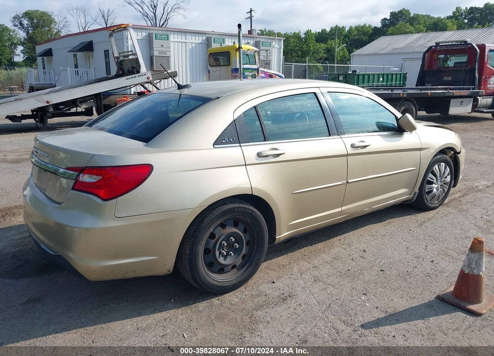 2011 CHRYSLER 200 LX VIN: 1C3BC4FB8BN515497