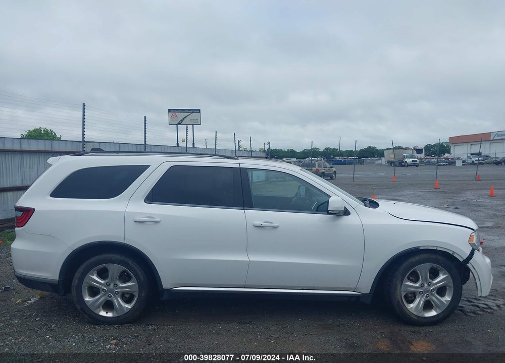 2015 DODGE DURANGO LIMITED VIN: 1C4RDHDG4FC880550