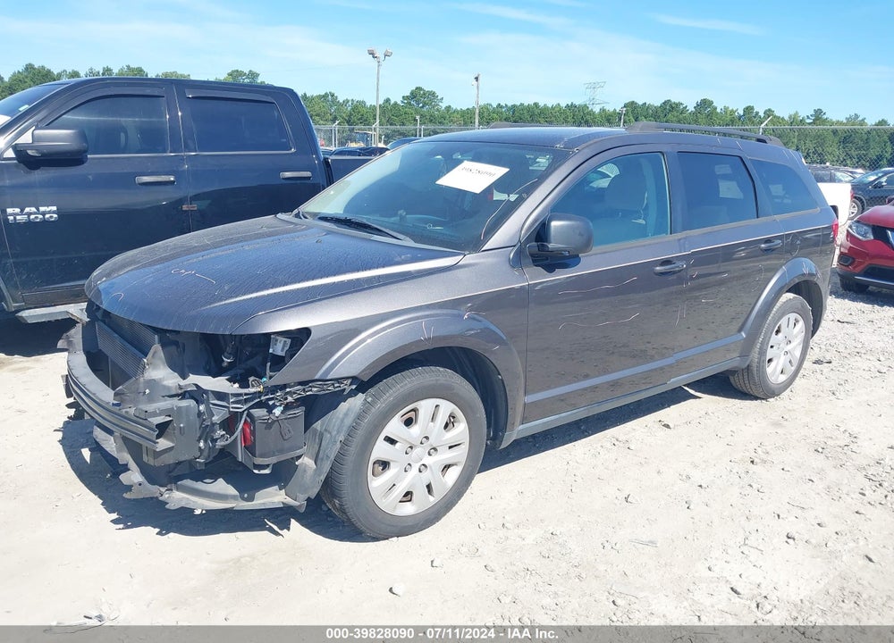 2016 DODGE JOURNEY SE VIN: 3C4PDCAB5GT185826