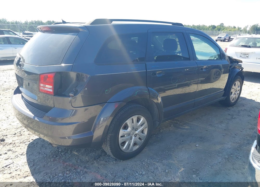2016 DODGE JOURNEY SE VIN: 3C4PDCAB5GT185826
